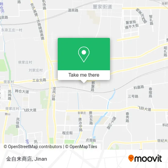 金自来商店 map