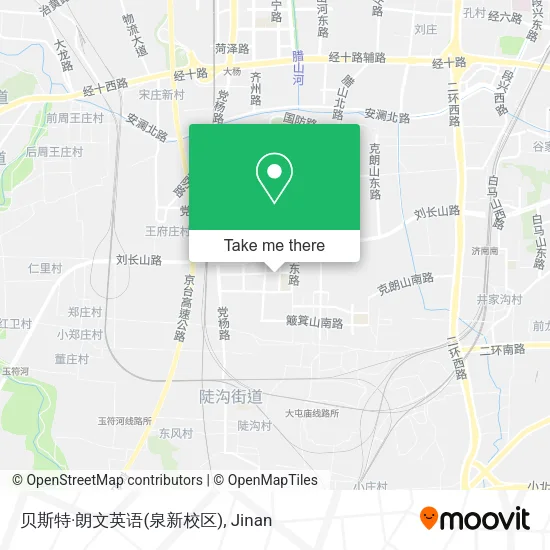 贝斯特·朗文英语(泉新校区) map