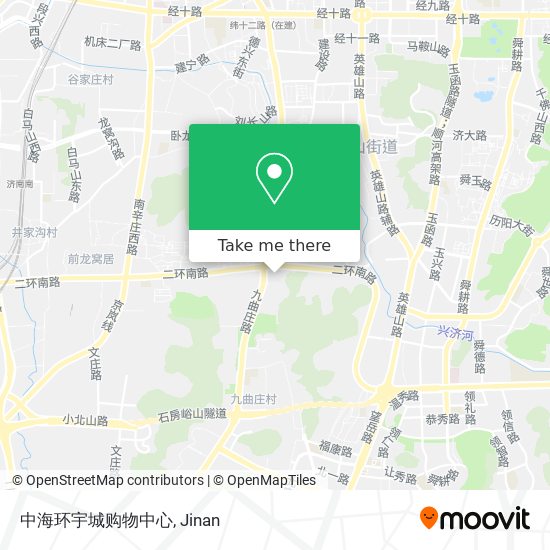 中海环宇城购物中心 map