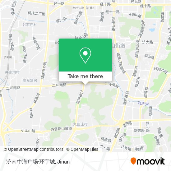济南中海广场·环宇城 map