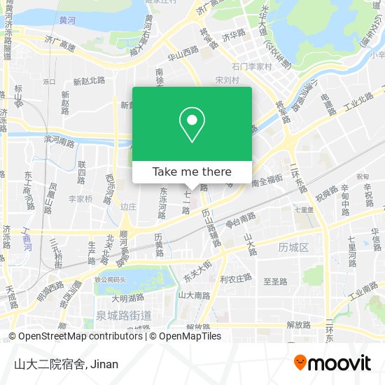 山大二院宿舍 map