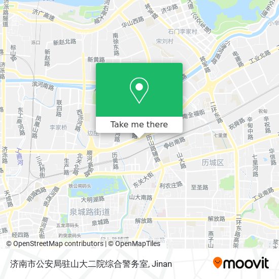 济南市公安局驻山大二院综合警务室 map