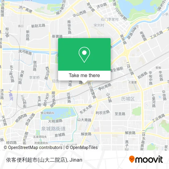 依客便利超市(山大二院店) map