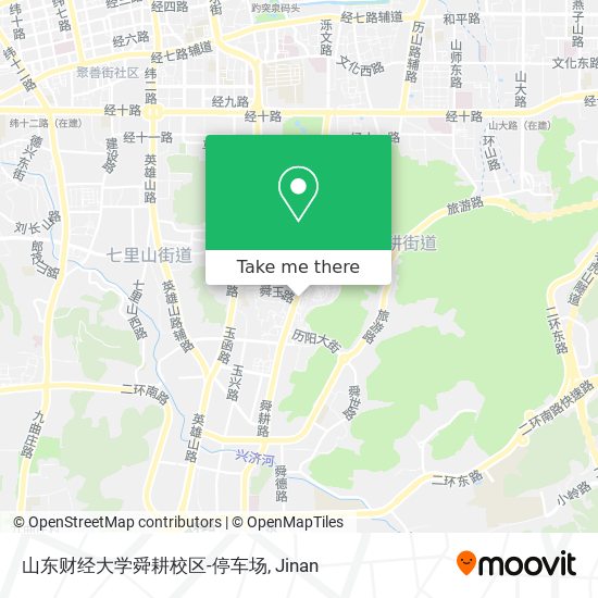 山东财经大学舜耕校区-停车场 map