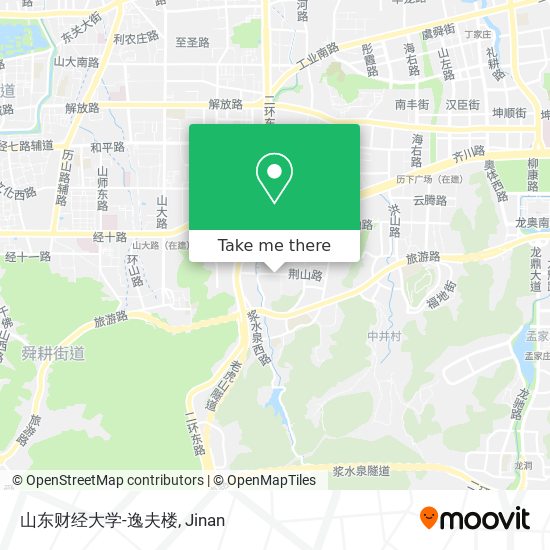 山东财经大学-逸夫楼 map