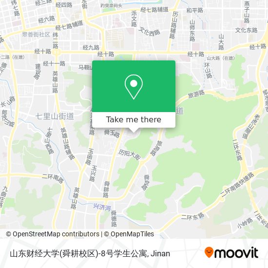 山东财经大学(舜耕校区)-8号学生公寓 map