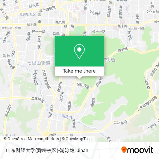 山东财经大学(舜耕校区)-游泳馆 map