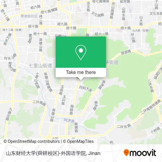 山东财经大学(舜耕校区)-外国语学院 map