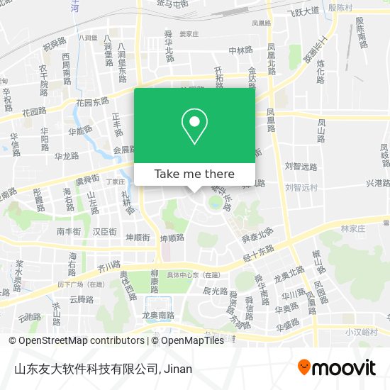 山东友大软件科技有限公司 map