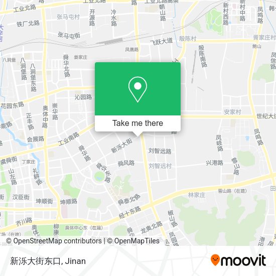 新泺大街东口 map