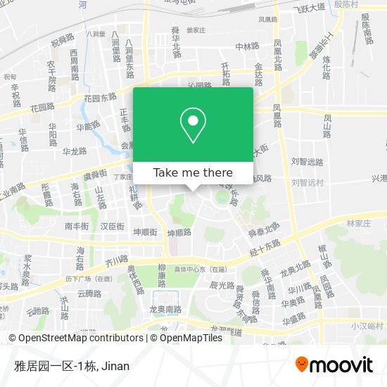 雅居园一区-1栋 map