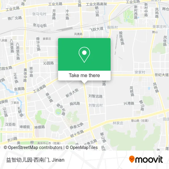 益智幼儿园-西南门 map