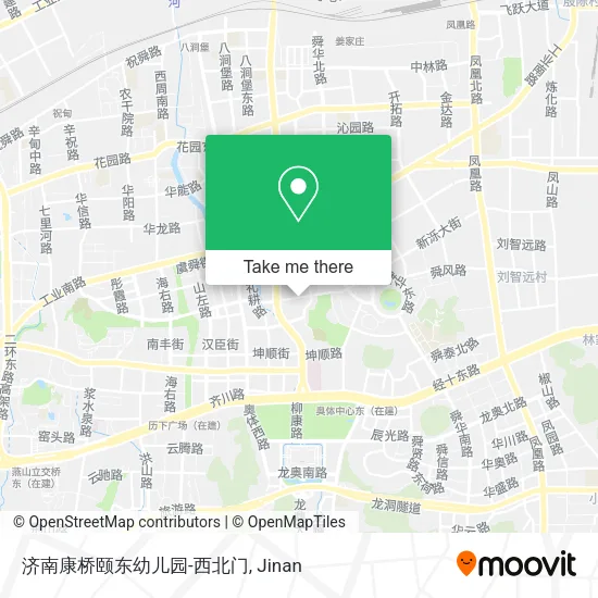 济南康桥颐东幼儿园-西北门 map