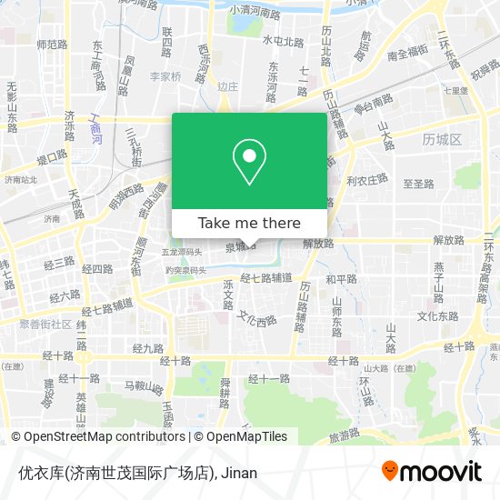 优衣库(济南世茂国际广场店) map