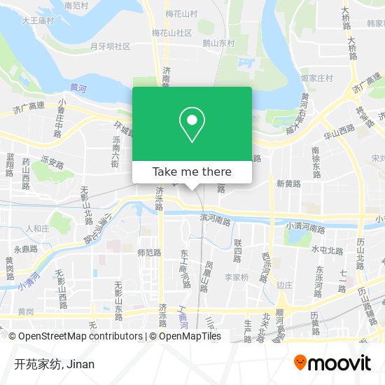 开苑家纺 map