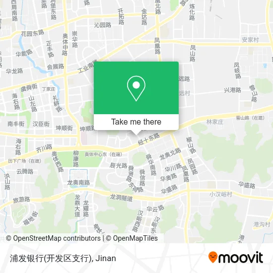 浦发银行(开发区支行) map