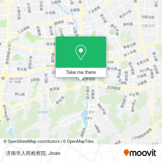 济南市人民检察院 map