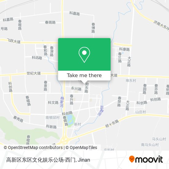 高新区东区文化娱乐公场-西门 map