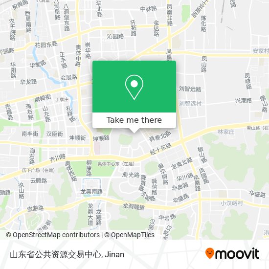 山东省公共资源交易中心 map
