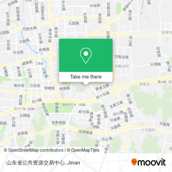 山东省公共资源交易中心 map