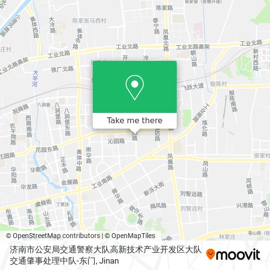 济南市公安局交通警察大队高新技术产业开发区大队交通肇事处理中队-东门 map