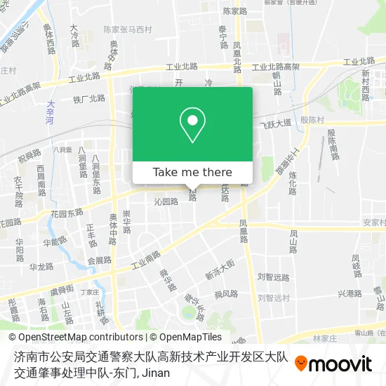济南市公安局交通警察大队高新技术产业开发区大队交通肇事处理中队-东门 map