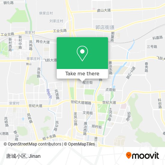 唐城小区 map