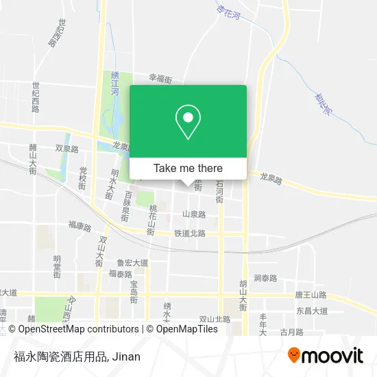 福永陶瓷酒店用品 map