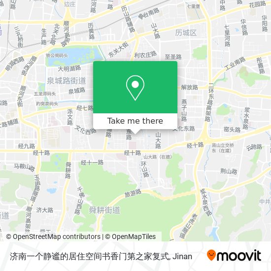 济南一个静谧的居住空间书香门第之家复式 map