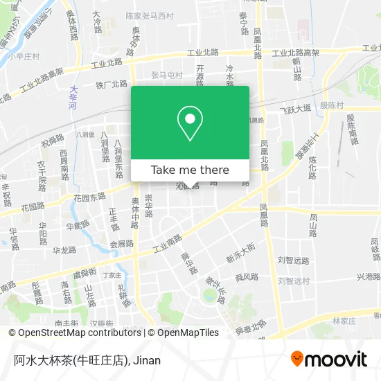 阿水大杯茶(牛旺庄店) map