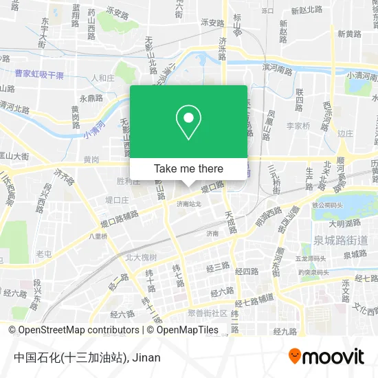 中国石化(十三加油站) map