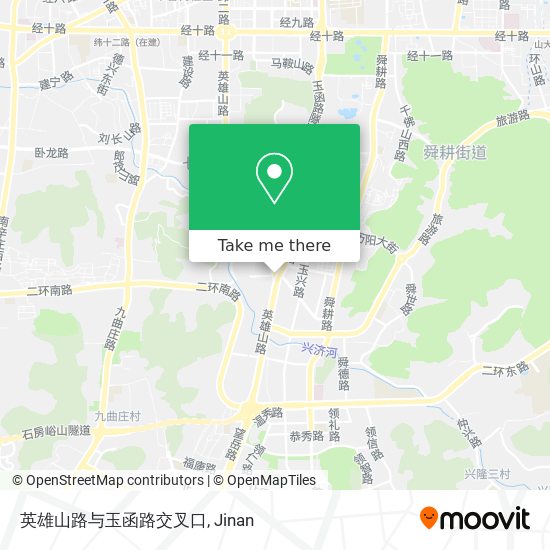 英雄山路与玉函路交叉口 map