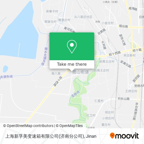 上海新孚美变速箱有限公司(济南分公司) map