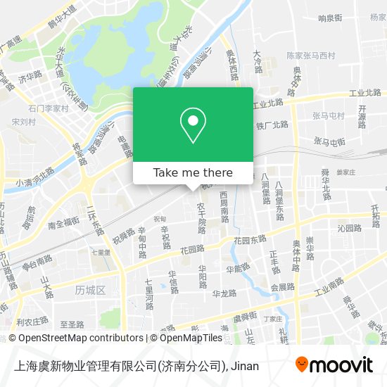 上海虞新物业管理有限公司(济南分公司) map