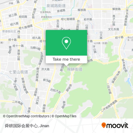 舜耕国际会展中心 map
