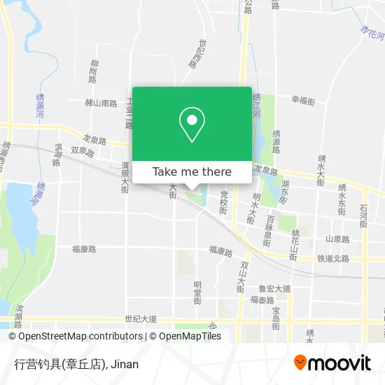 行营钓具(章丘店) map
