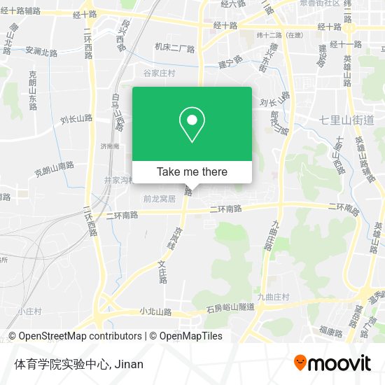 体育学院实验中心 map