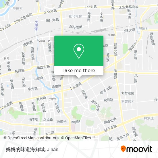 妈妈的味道海鲜城 map