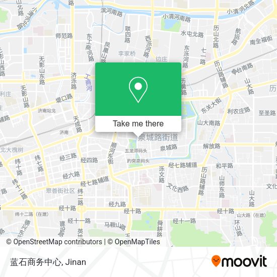 蓝石商务中心 map