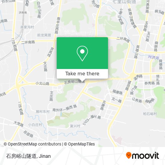 石房峪山隧道 map