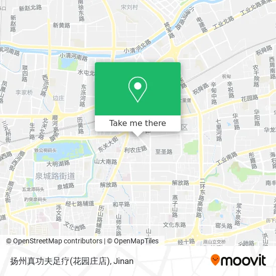 扬州真功夫足疗(花园庄店) map