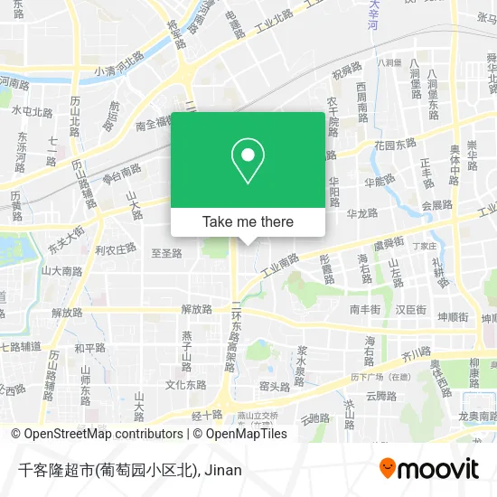 千客隆超市(葡萄园小区北) map