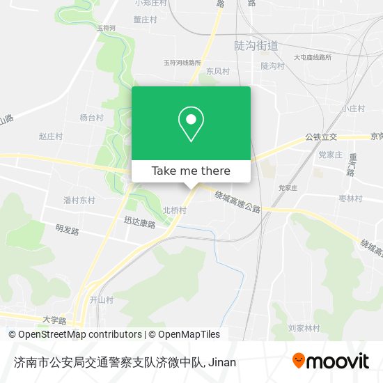 济南市公安局交通警察支队济微中队 map