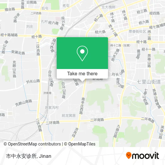 市中永安诊所 map
