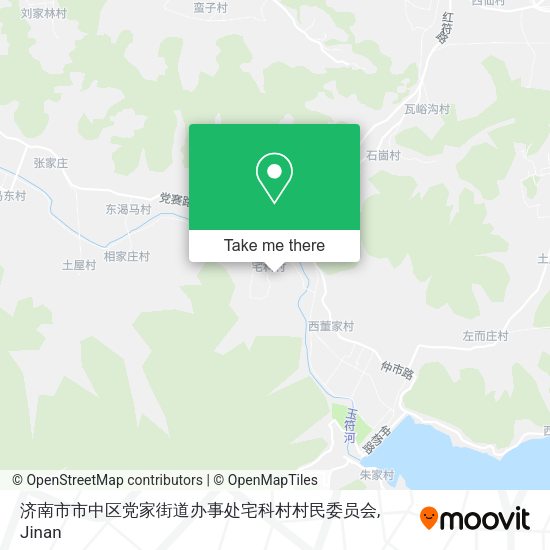 济南市市中区党家街道办事处宅科村村民委员会 map