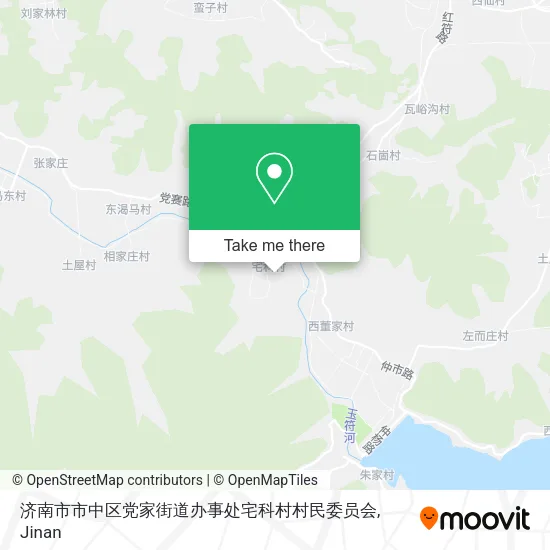 济南市市中区党家街道办事处宅科村村民委员会 map