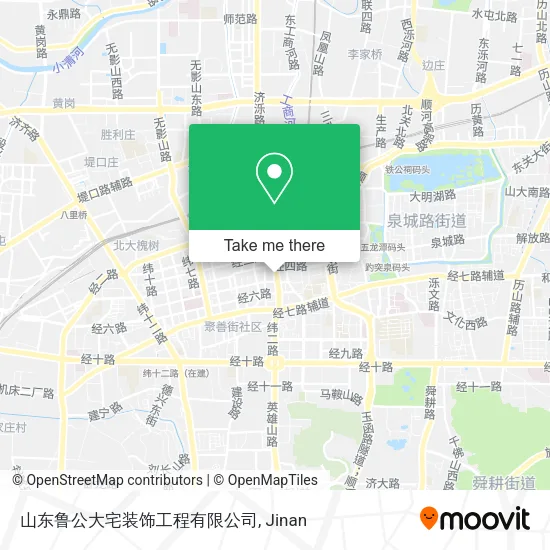 山东鲁公大宅装饰工程有限公司 map