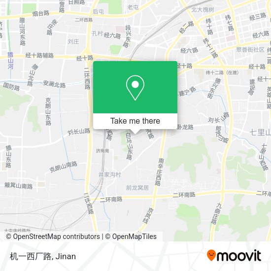 机一西厂路 map