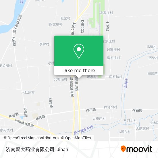 济南聚大药业有限公司 map