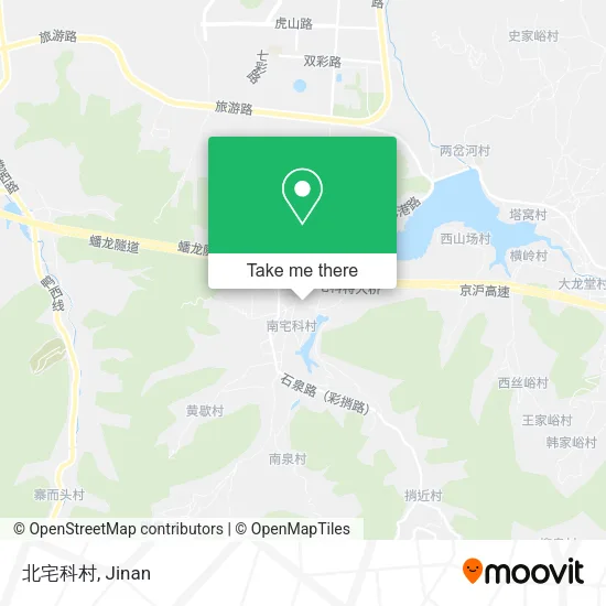 北宅科村 map